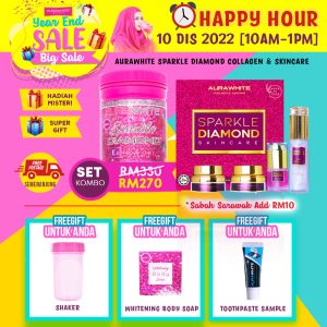 PAKEJ PROMOSI COMBO YES2022 SPARKLE COLLAGEN & SPARKLE SKINCARE