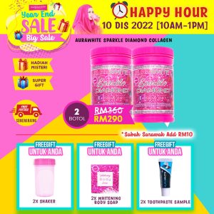 PAKEJ PROMOSI COMBO YES2022 2 BOTOL SPARKLE COLLAGEN