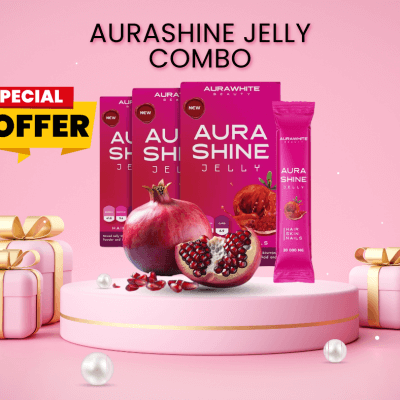 AURASHINE JELLY COMBO 3 KOTAK