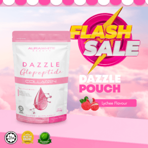 AURAWHITE POUCH DAZZLE